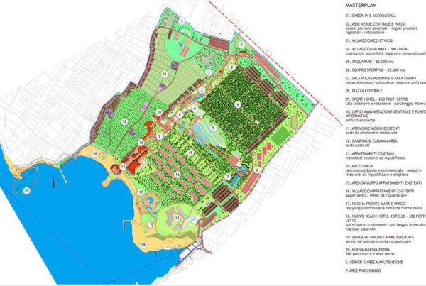 ZATON HOLIDAY RESORT MASTER PLAN – NIN ZADAR HR