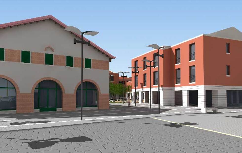 PIAZZA CENTRALE CAVALLINO