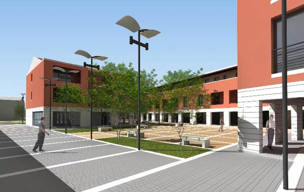 PIAZZA CENTRALE CAVALLINO